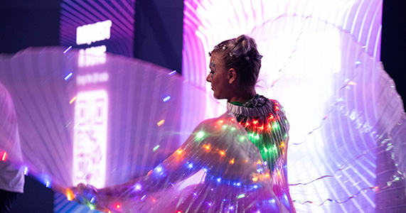 butterfly dancer event entertainment